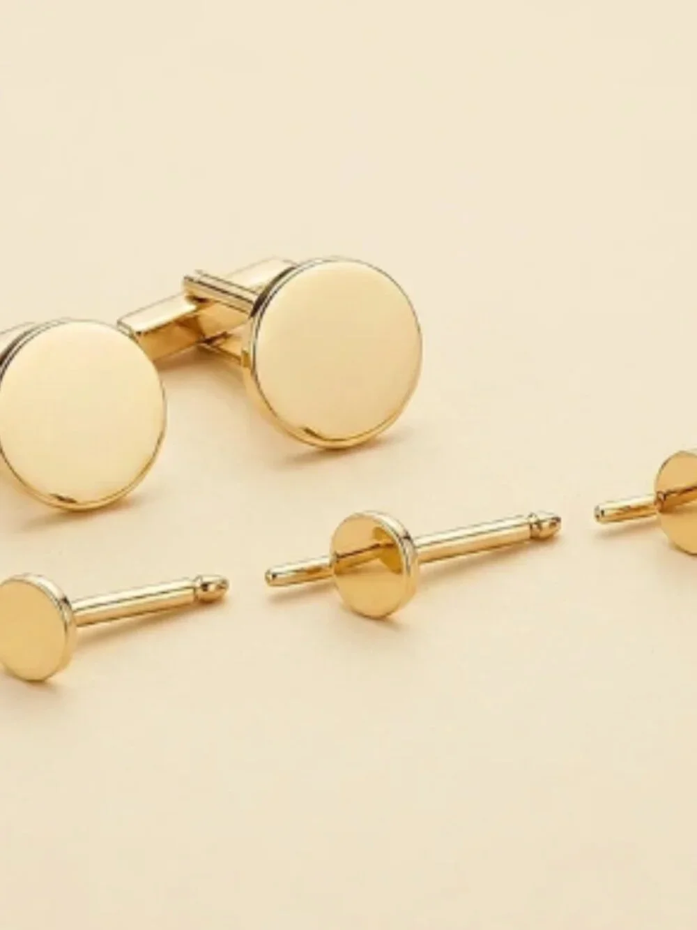 14k Cartier Yellow Gold Men's Dress Set
